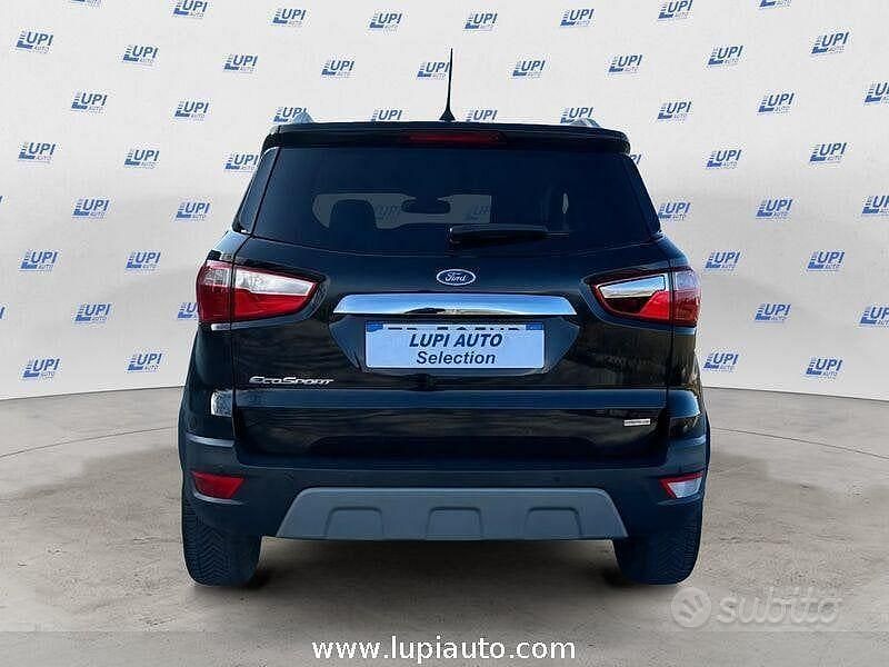 Usata Ford Ecosport Titanium S 100 CV (73 kW) 2018 Nero SUV