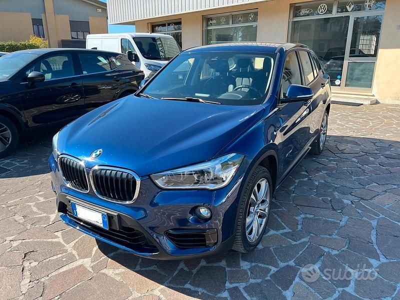 Usata BMW X1 xLine 150 CV (110 kW) 2017 Blu SUV