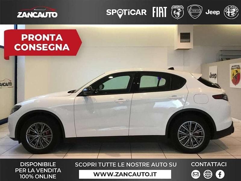 Bianco Usata 2023 Alfa Romeo Stelvio Super SUV | 36.750 € (Buon prezzo) - Immagine 1/4