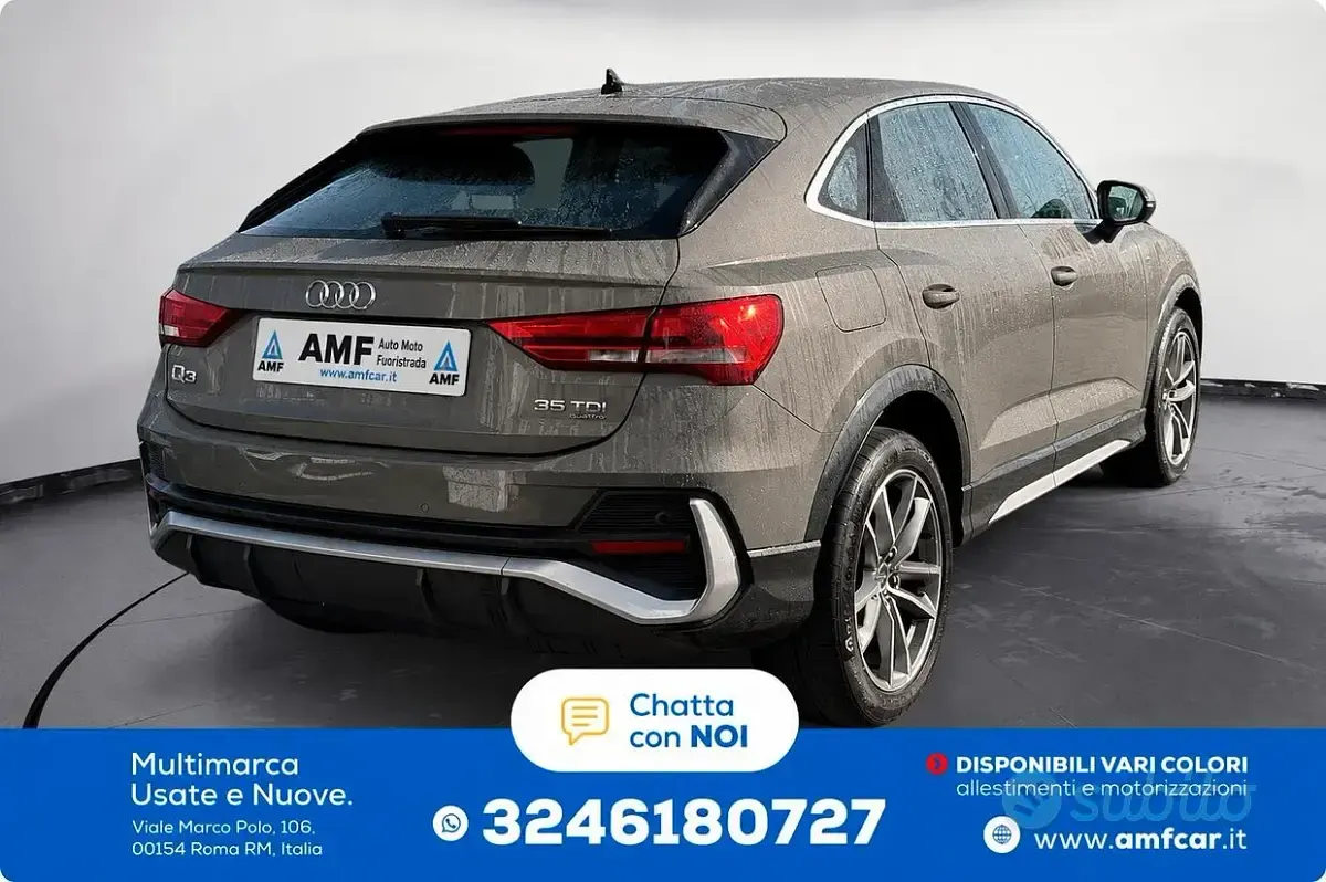 Usata Audi Q3 Sportback S-Line 150 CV (110 kW) 2023 Grigio SUV