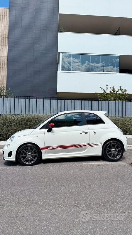Usata Abarth 500 140 CV (102 kW) 2015 Bianco Utilitaria