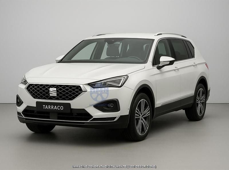 Usata Seat Tarraco XCELLENCE 190 CV (139 kW) 2021 Bianco SUV