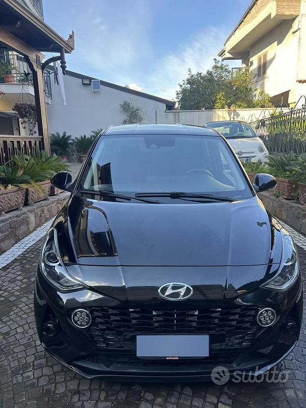 Usata Hyundai i10 2021 Nero Utilitaria