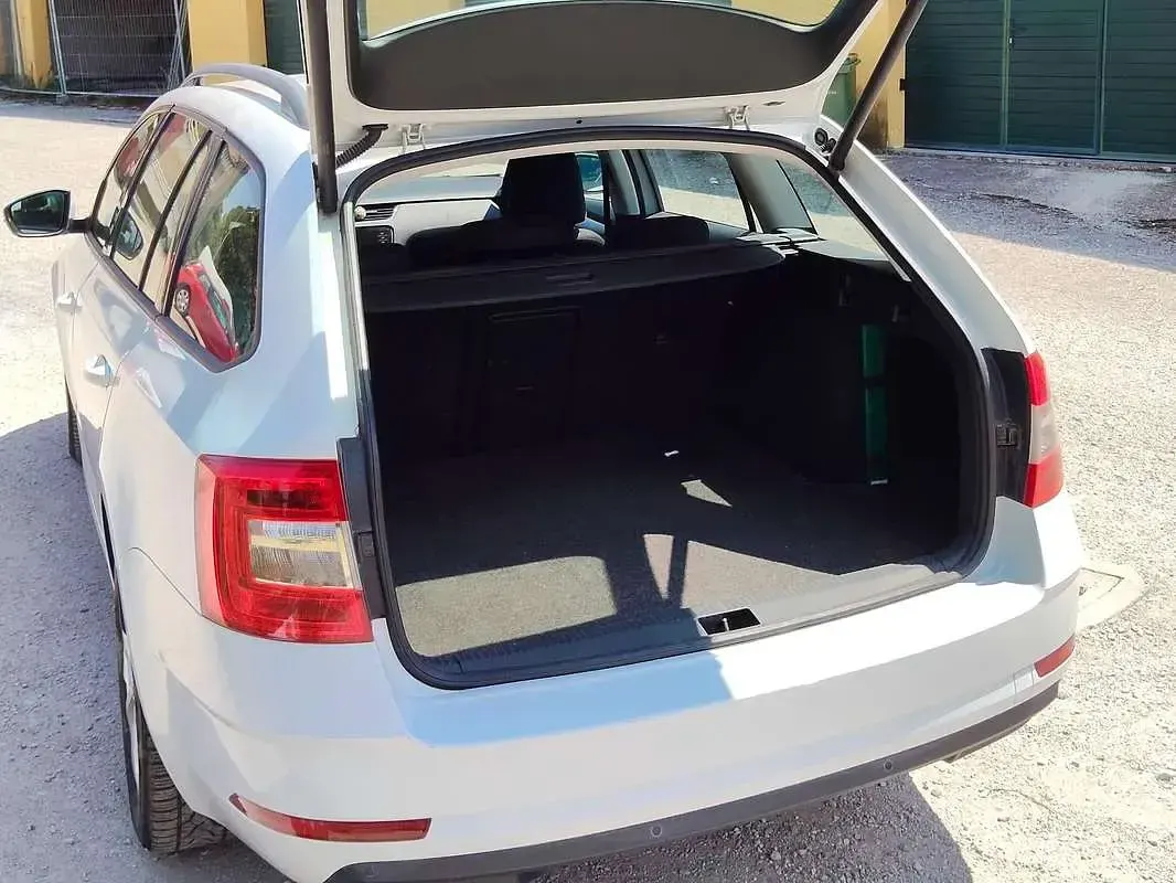 Usata Skoda Octavia G-TEC Executive 110 CV (80 kW) 2018 Bianco Station wagon