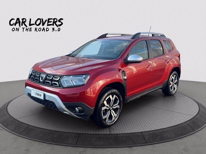 Rosso Usata 2021 Dacia Duster Prestige SUV | 14.992 € (Buon prezzo) - Immagine 1/4
