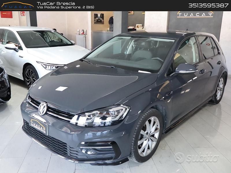 Usata VW Golf VII Highline 150 CV (110 kW) 2019 Grigio Berlina