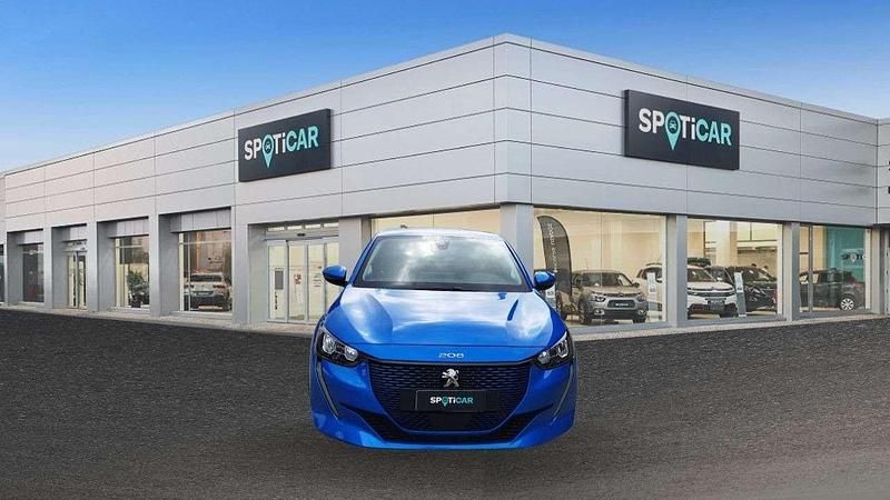 Usata Peugeot 208 Allure 56 kW (77 CV) 2021 Blu vert Utilitaria