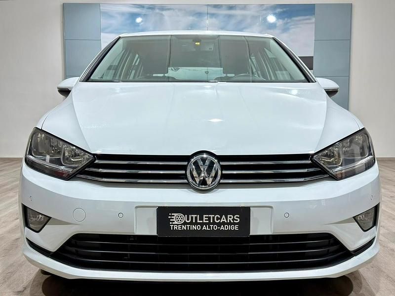 Usata VW Golf Sportsvan Comfortline 110 CV (80 kW) 2015 Bianco Monovolume