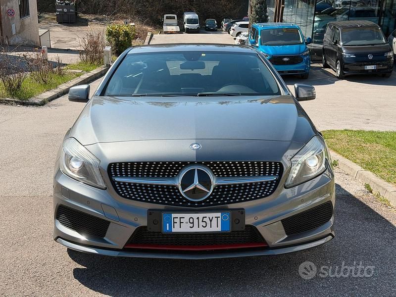 Usata Mercedes A250 Premium 211 CV (155 kW) 2013 Grigio Berlina