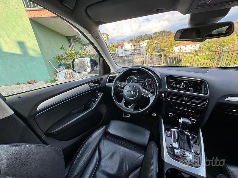 Usata Audi Q5 S-Line 245 CV (180 kW) 2014 Blu SUV