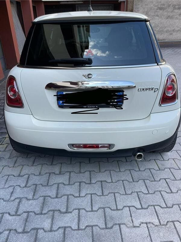 Usata Mini Cooper D 116 CV (85 kW) 2013 Bianco Utilitaria