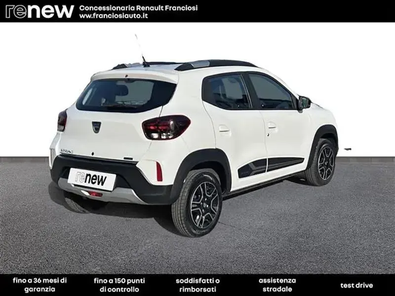 Usata Dacia Spring Comfort 33 kW (45 CV) 2022 Bianco Utilitaria