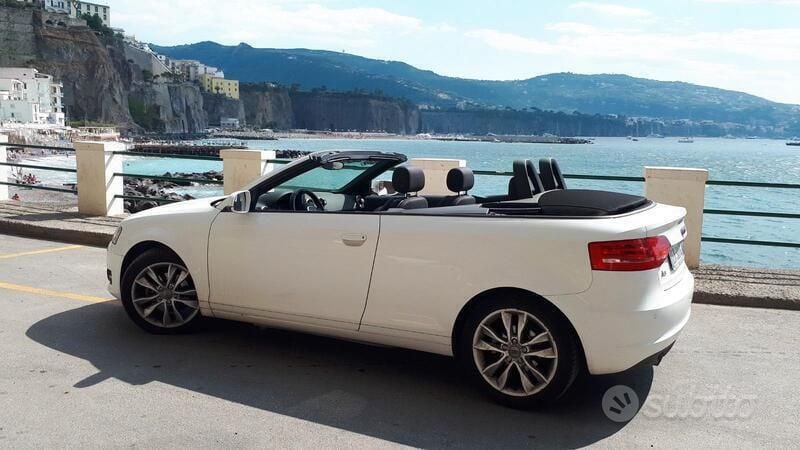 Usata Audi A3 Cabriolet 105 CV (77 kW) 2012 Bianco Cabrio