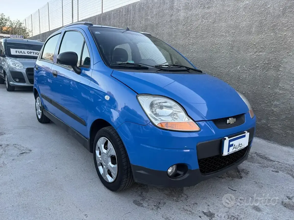 Usata Chevrolet Matiz SE 52 CV (38 kW) 2008 Blu Utilitaria