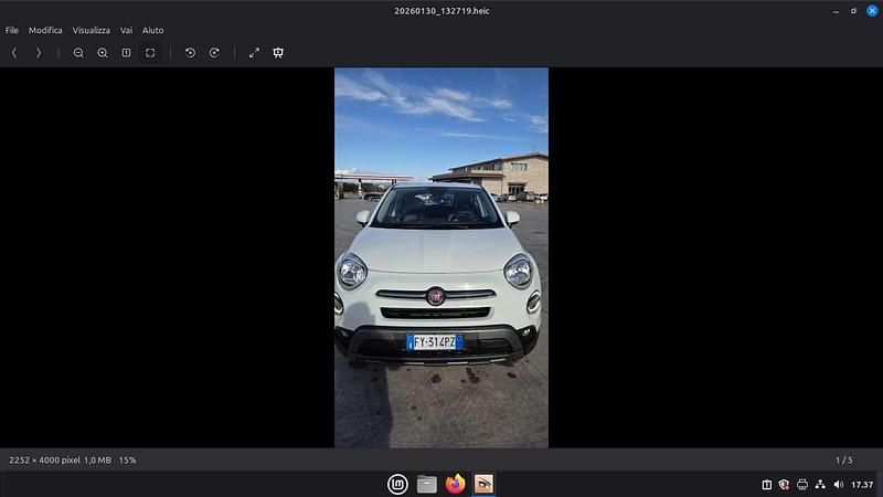 Usata Fiat 500 Cross 95 CV (69 kW) 2019 Station wagon