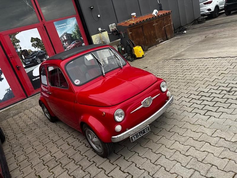 Usata Fiat 500 35 CV (25 kW) 1970 Rosso Utilitaria