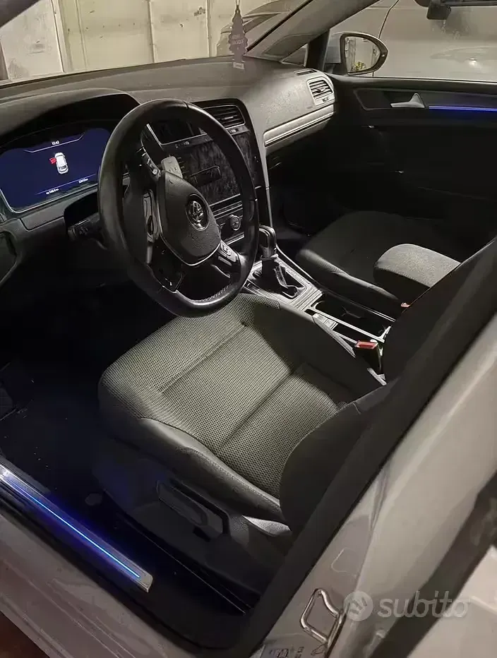 Usata VW e-Golf 100 kW (136 CV) 2018 Bianco Utilitaria
