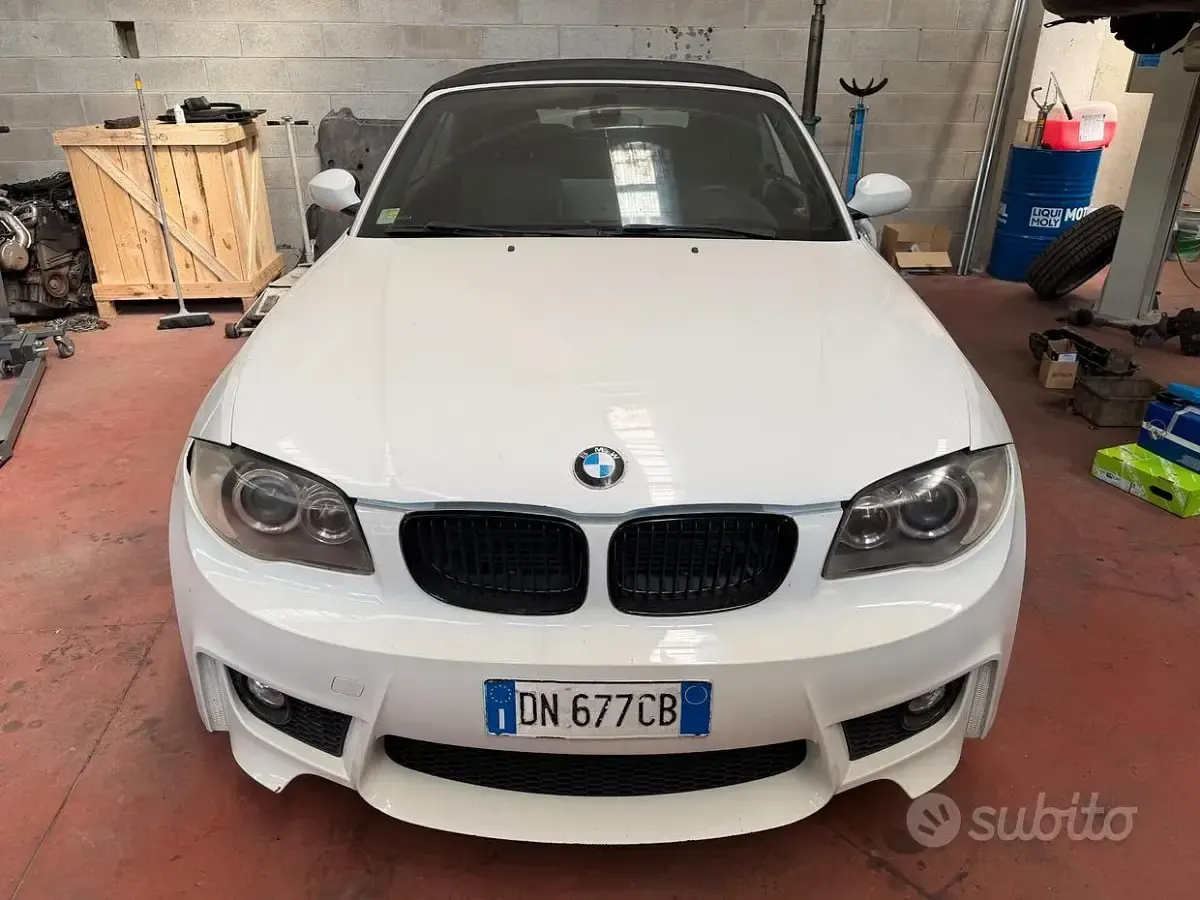 Usata BMW 120 Cabriolet 170 CV (125 kW) 2008 Bianco Cabrio