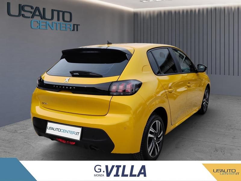 Usata Peugeot 208 Allure 136 CV (100 kW) 2021 Giallo Utilitaria