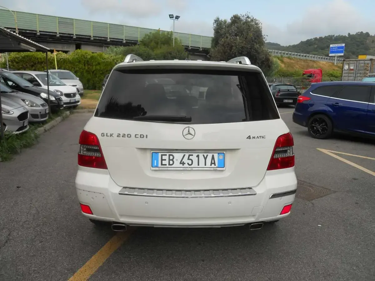 Usata Mercedes GLK220 170 CV (125 kW) 2010 Bianco SUV