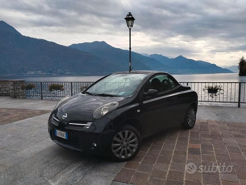Nero Usata 2006 Nissan Micra Cabrio | 3200 € (Buon prezzo) - Immagine 1/3