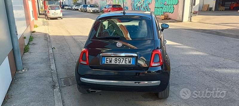 Usata Fiat 500 69 CV (50 kW) 2014 Nero Berlina