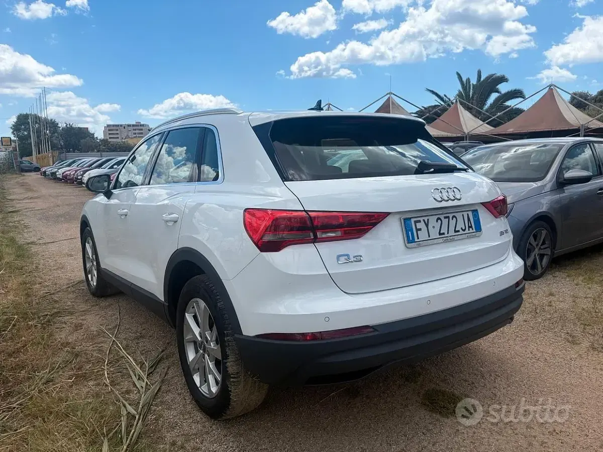 Usata Audi Q3 150 CV (110 kW) 2019 Bianco SUV