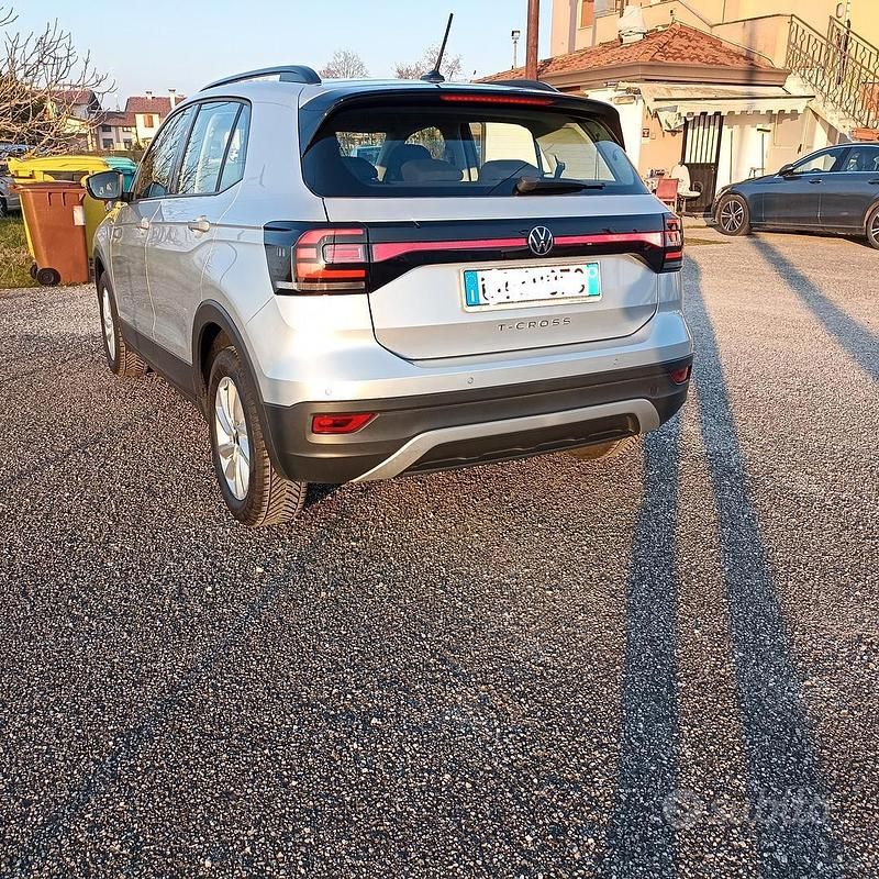Usata VW T-Cross 95 CV (69 kW) 2022 Grigio SUV