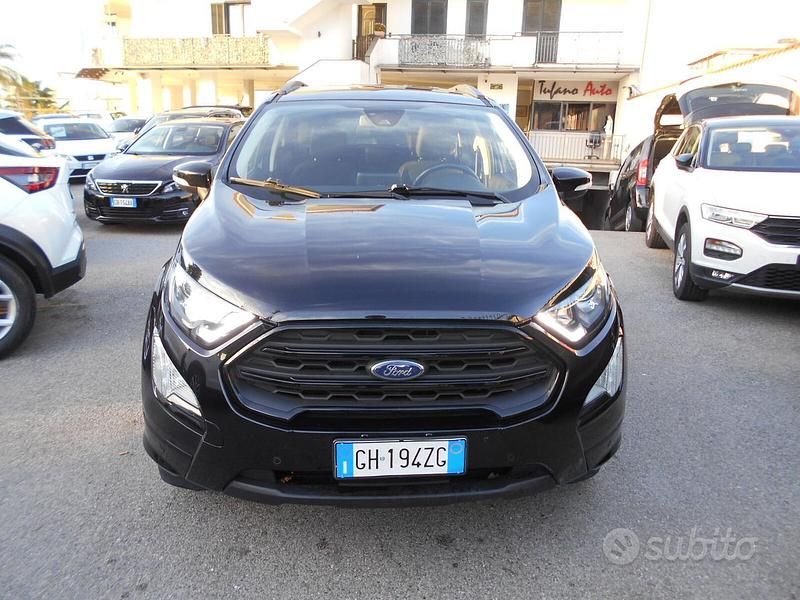 Usata Ford Ecosport ST-Line 125 CV (91 kW) 2022 Nero SUV
