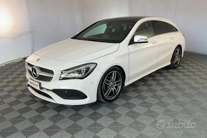 Usata Mercedes CLA200 Premium 135 CV (99 kW) 2018 Bianco Station wagon