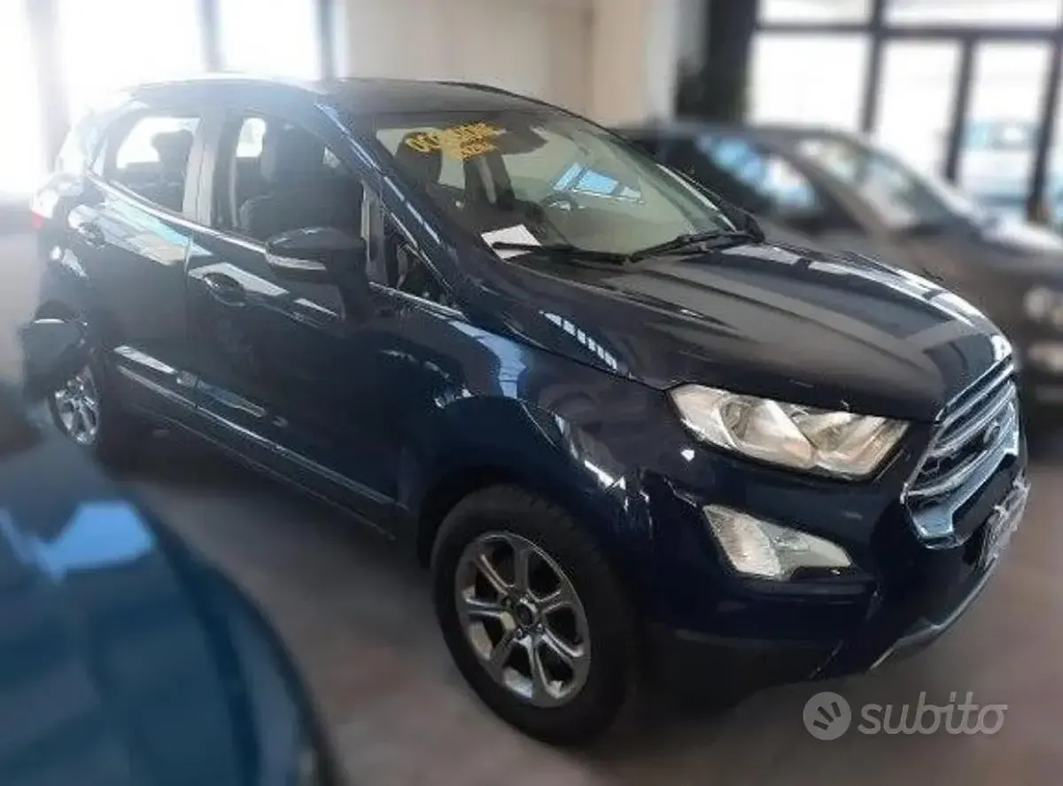 Usata Ford Ecosport 125 CV (91 kW) 2018 Blu SUV