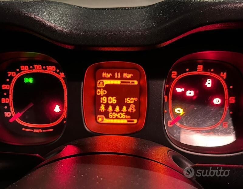 Usata Fiat Panda 95 CV (69 kW) 2017 Bianco Utilitaria
