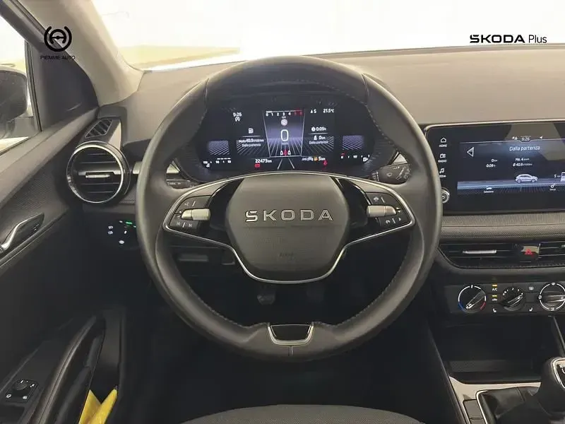 Usata Skoda Fabia 95 CV (69 kW) 2025 Bianca tetto nero Utilitaria