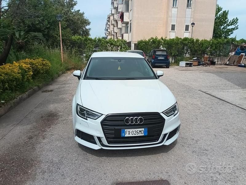 Usata Audi A3 2019 Bianco Berlina