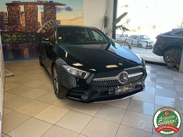 Usata Mercedes A200 Premium 150 CV (110 kW) 2022 Nero Berlina