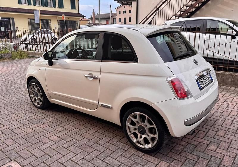 Usata Fiat 500 Sport 100 CV (73 kW) 2008 Bianco Berlina