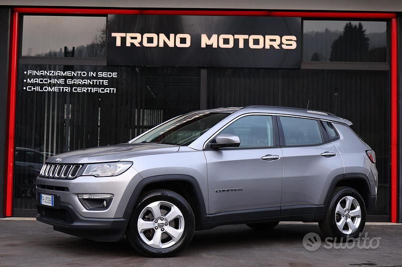 Usata Jeep Compass Longitude 140 CV (102 kW) 2018 Grigio SUV