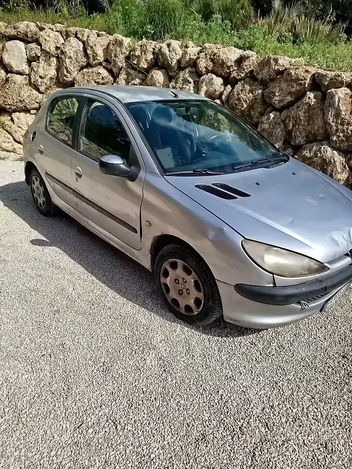 Usata Peugeot 206 68 CV (50 kW) 2006 Grigio Berlina