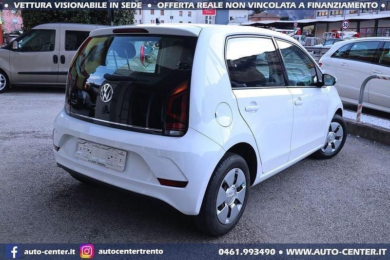 Begagnad VW up! Pure 60 HK (44 kW) 2018 Vit Halvkombi