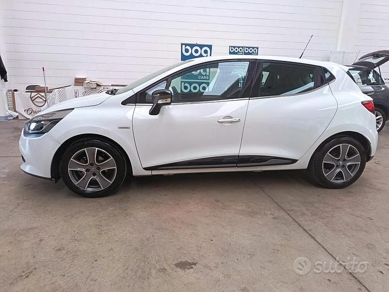 Usata Renault Clio IV 75 CV (55 kW) 2015 Bianco Berlina