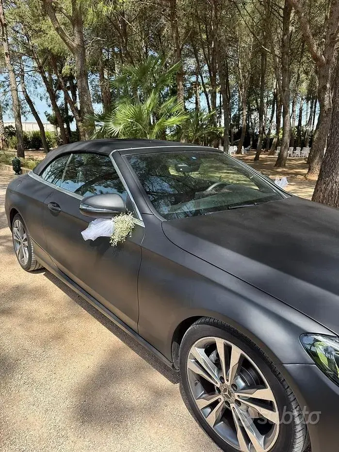 Usata Mercedes C220 170 CV (125 kW) 2018 Nero Cabrio