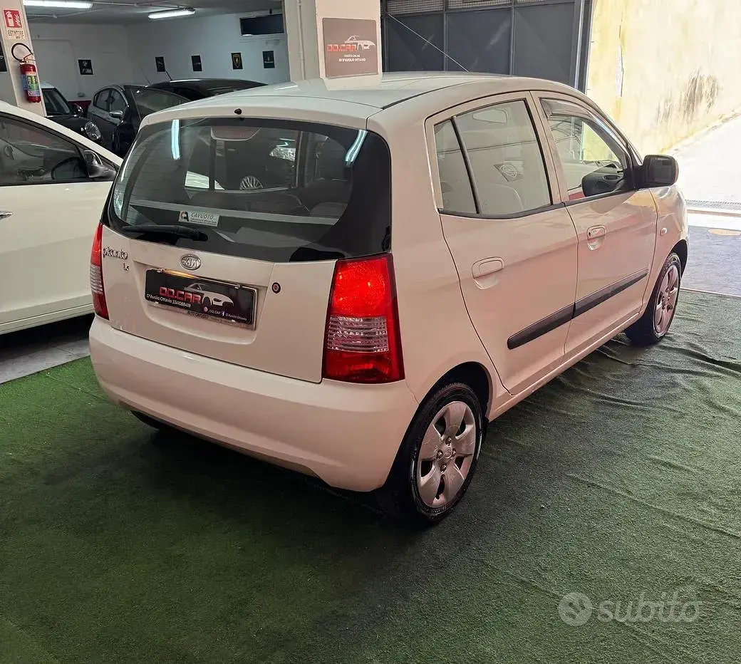 Usata Kia Picanto 61 CV (44 kW) 2007 Bianco Utilitaria
