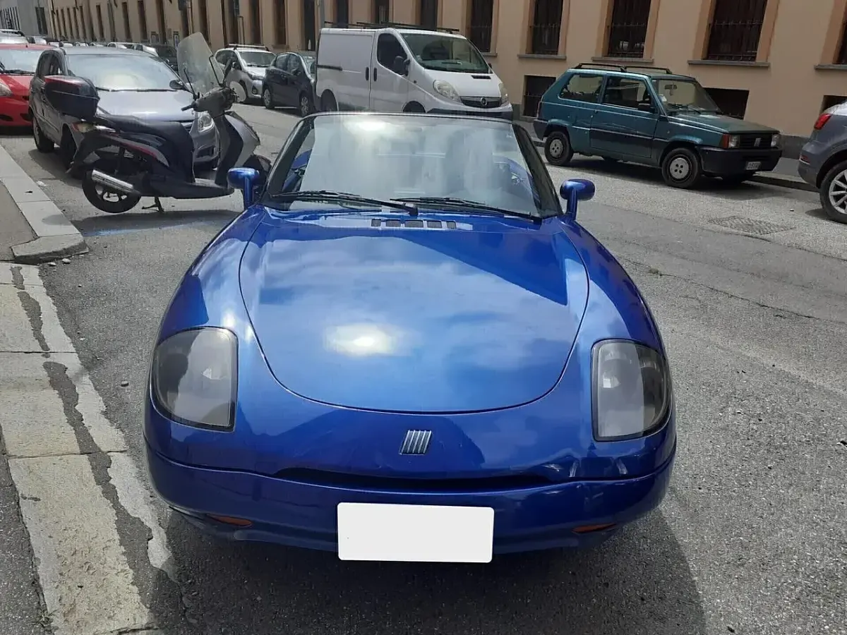 Käytetty Fiat Barchetta 131 HP (96 kW) 1998 Sininen Avoauto