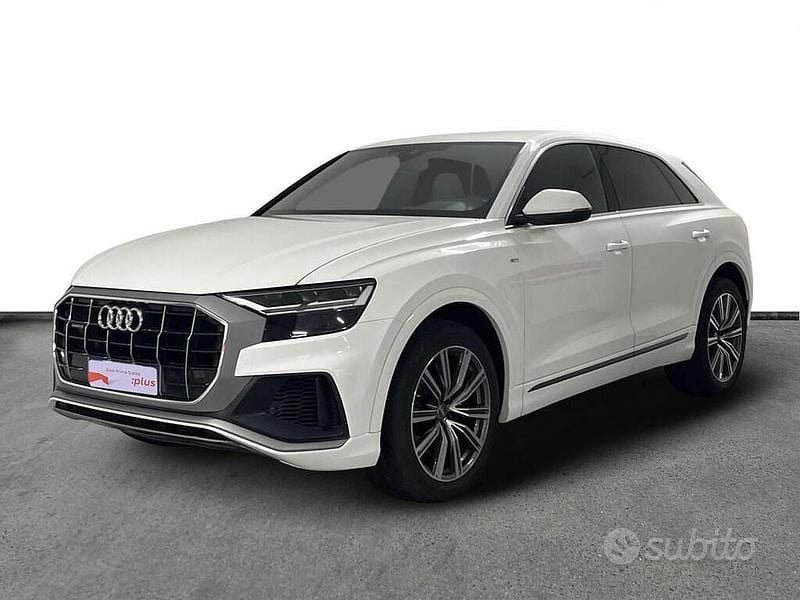 Usata Audi Q8 Sport 286 CV (210 kW) 2020 Bianco SUV