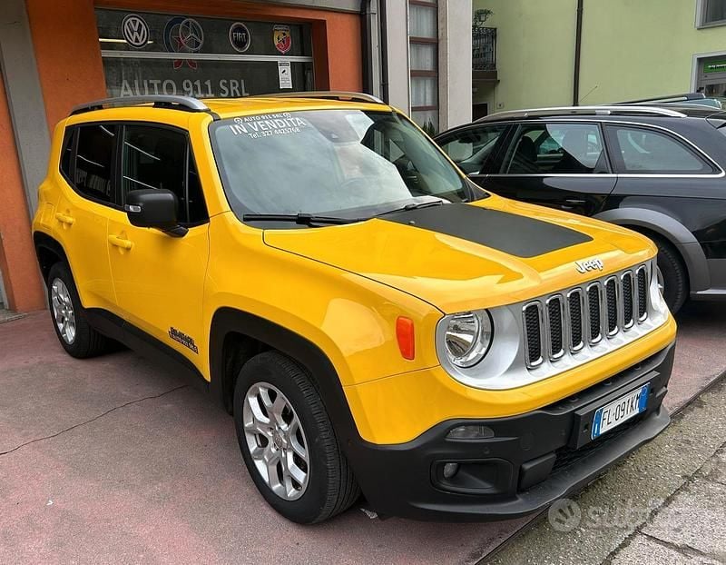 Usata Jeep Renegade Limited 120 CV (88 kW) 2017 Giallo SUV