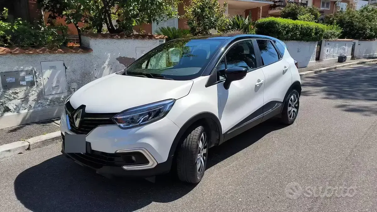 Usata Renault Captur 90 CV (66 kW) 2019 Bianco SUV