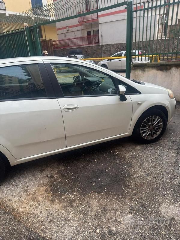 Usata Fiat Punto Evo 77 CV (56 kW) 2012 Bianco Utilitaria