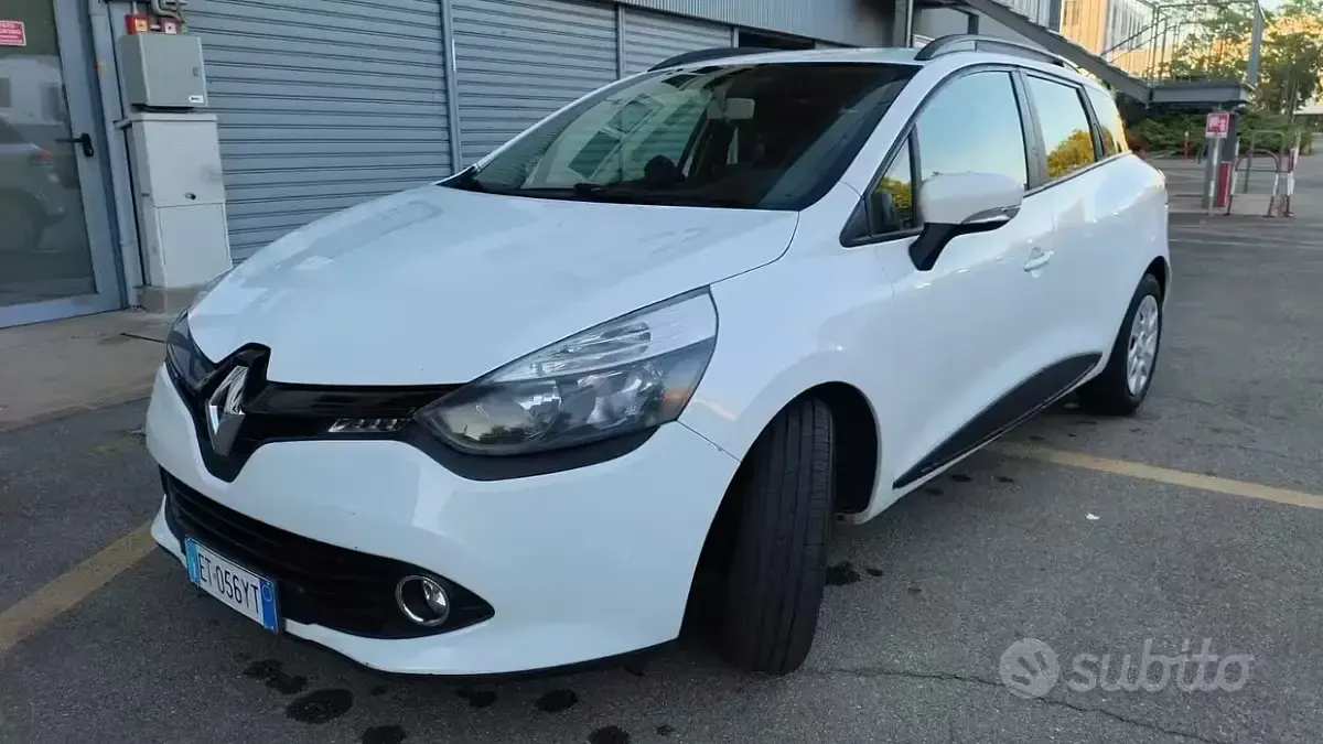 Usata Renault Clio 75 CV (55 kW) 2014 Bianco Station wagon