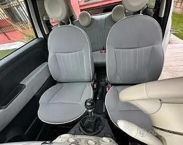 Usata Fiat 500 Lounge 100 CV (73 kW) 2008 Bianco Berlina