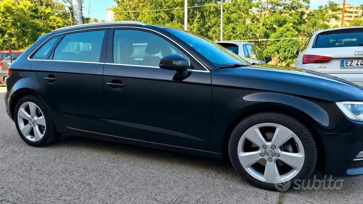 Usata Audi A3 Ambition 150 CV (110 kW) 2014 Nero Berlina